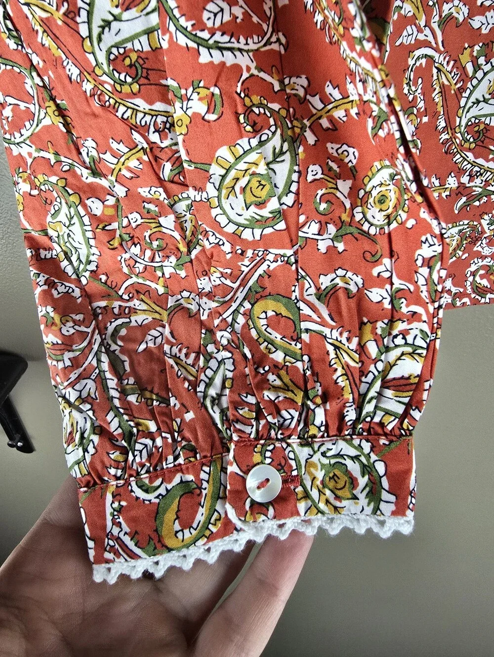 Sonmer Dorthy Blouse Terracotta Medium